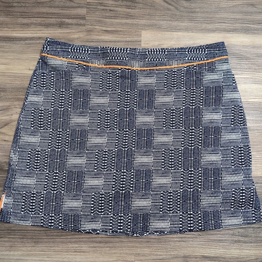 Lady Hagen Women's 14 Plymouth Skort Navy/White/Orange 6L